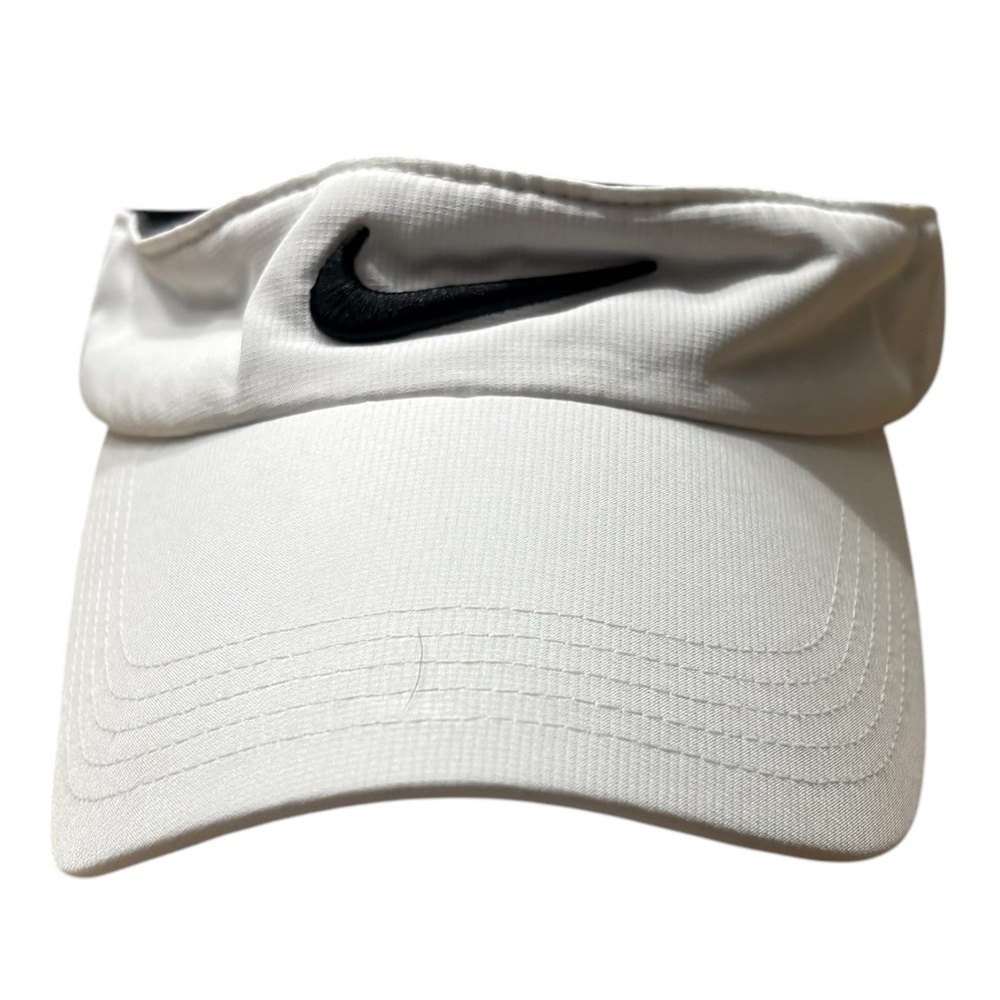 NIKE Golf Adjustable Visor Cap in White/Black — PERFECT FOR SUMMER!!!! - Picture 2 of 7